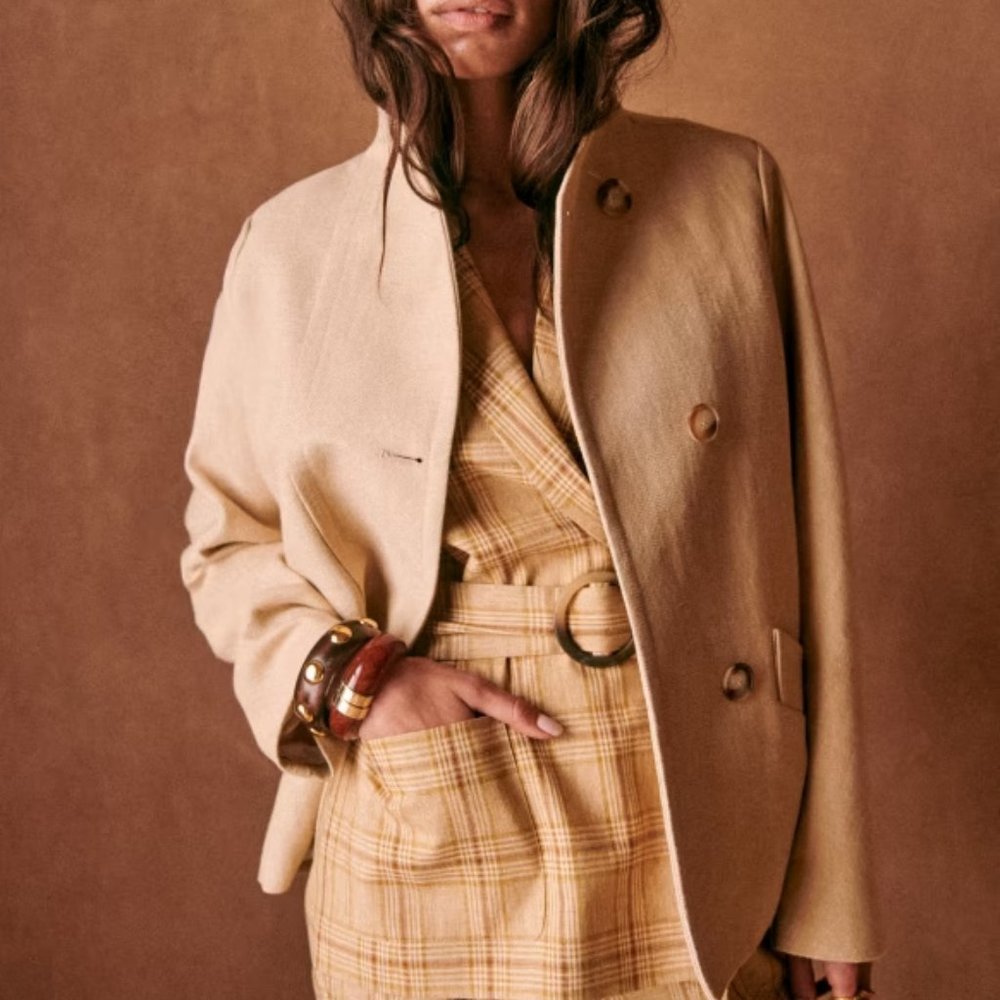 Sezane Kalvin coat size 36